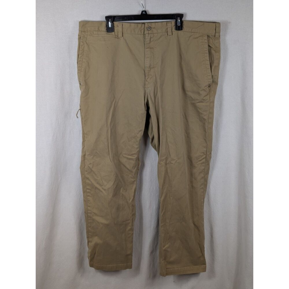 Duluth Flex Ballroom Khaki Work Pants Men's Size 42x32